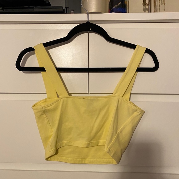 3/$25 Forever 21 Yellow tank - Picture 2 of 3